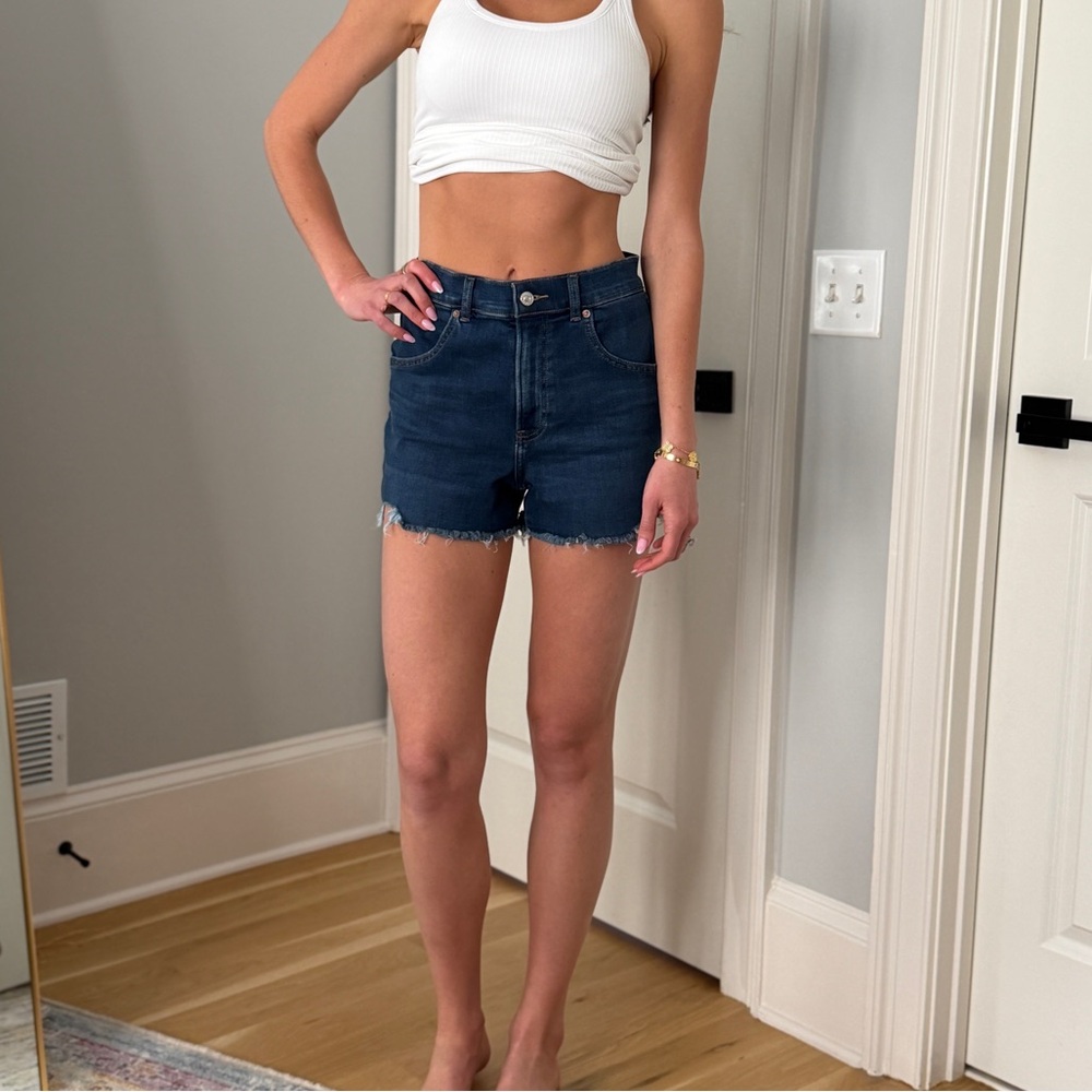 Express denim shorts